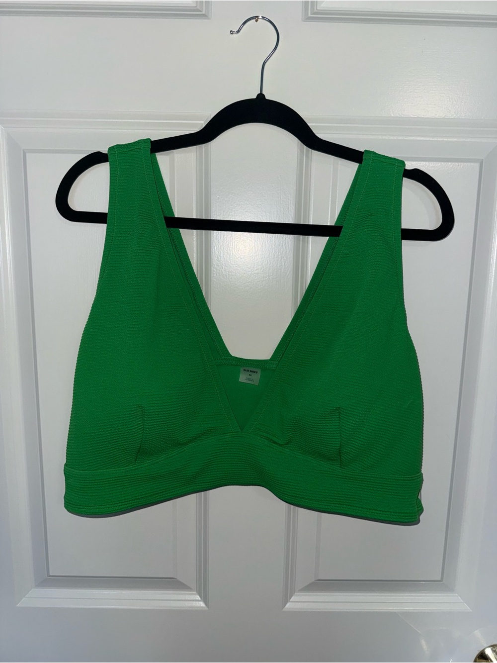 NWT Old Navy Emerald Green Bikini Top